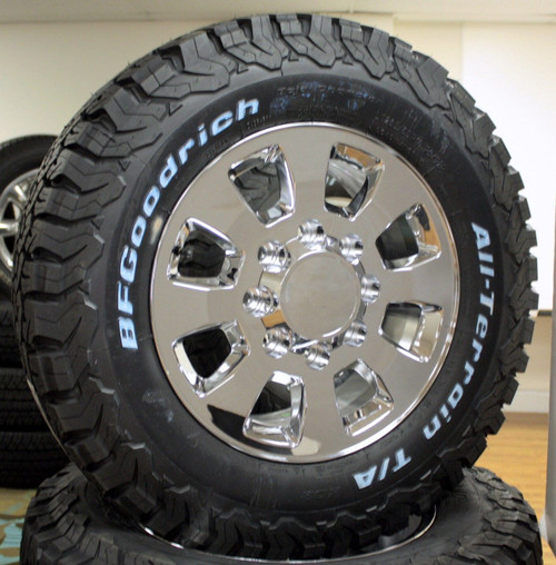 Chevy 2500 HD 2001-2010 Chrome Eight Lug 18" Wheels 8-165