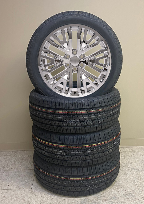 Chevy Split Spoke Chrome 22