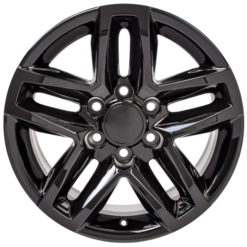 Gloss Black 18" Trail Boss Style Wheels for Chevy and GMC Trucks and SUVs