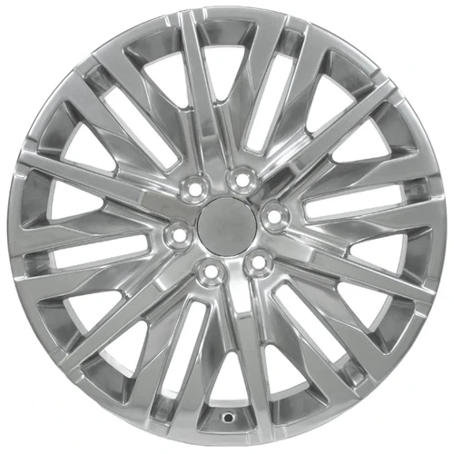 Polished 22" Multi Spoke Wheels for GMC Sierra, Yukon, Denali - New Set of 4