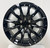 Gloss Black 22" Twelve Spoke SF2 Wheels for Cadillac Escalade, GMC Sierra, Yukon, Denali