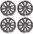 Gunmetal and Machine 22" RST Style Wheels for Chevy Silverado, Tahoe, Suburban - New Set of 4