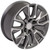 Gunmetal and Machine 22" RST Style Wheels for Chevy Silverado, Tahoe, Suburban - New Set of 4