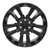 Satin Black 22" Notched RST Wheels for Chevy Silverado, Tahoe, Suburban - New Set of 4