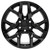 Gloss Black 22" Six Y Spoke Wheels for Chevy Silverado, Tahoe, Suburban - New Set of 4