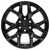 Gloss Black 22" Six Y Spoke Wheels for GMC Sierra, Yukon, Denali - New Set of 4