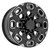 Black and Machine 20" 8 Lug 8-180 Special Edition Wheels for 2011 and newer Chevy 2500 3500 - New Set of 4