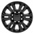 Gloss Black 20" 8 Lug 8-180 Split Spoke Wheels for 2011 and newer Chevy 2500 3500 - New Set of 4