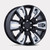 Gloss Black 24" with Chrome Insert Platinum Wheels for Chevy, GMC and Cadillac Trucks and SUVs