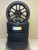 Satin Black 24" Notched Honeycomb Wheels with 295/35R24 Tires for Chevy and GMC Trucks and SUVs