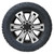 Black and Machine 20" Denali Style Split Spoke Wheels with X/T Tires for Chevy Silverado, Tahoe, Suburban - New Set of 4