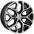 Black and Machine 20" Snowflake Wheels with X/T Tires for GMC Sierra, Yukon, Denali - New Set of 4