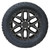 Gloss Black Milled 20" Snowflake Wheels with X/T Tires for GMC Sierra, Yukon, Denali - New Set of 4