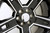 Black and Machine 22" Five Spoke Wheels with Bridgestone Tires for GMC Sierra, Yukon, Denali - New Set of 4