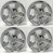 Chrome 20" New Style LTZ Wheels for Chevy Silverado, Tahoe, Suburban - New Set of 4