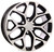 Black and Machine 20" Snowflake Wheels for Chevy Silverado, Tahoe, Suburban - New Set of 4