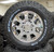 Chrome 18" 8 Lug 8-180 Wheels With BFG 285/65/18 Tires for 2011 and newer Chevy 2500 3500 HD - New Set of 4