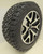 Black and Machine 20" Honeycomb Wheels with BFG KO2 A/T Tires for Chevy Silverado, Tahoe, Suburban - New Set of 4