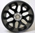 Satin Matte Black 22" Snowflake Wheels for GMC Sierra, Yukon, Denali - New Set of 4