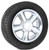 Polished 20" Old Style LTZ Wheels with Goodyear Tires for GMC Sierra, Yukon, Denali - New Set of 4