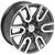 Gunmetal and Machine 20" AT4 Style Split Spoke Wheels for GMC Sierra, Yukon, Denali - New Set of 4