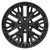 Gloss Black 20" Six Split Spoke Wheels for Chevy Silverado, Tahoe, Suburban - New Set of 4