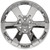 Chrome 22" Rally Style Six Spoke Wheels for Chevy Silverado, Suburban, Tahoe - New Set of 4