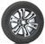 Gunmetal and Machine 20" Denali Style Split Spoke Wheels with Goodyear Tires for GMC Sierra, Yukon, Denali - New Set of 4