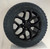 Satin Black 20" Snowflake Wheels with 33x12.50R20 Rugged or Mud Terrain Tires for Chevy Silverado, Tahoe, Suburban - New Set of 4