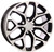Black and Machine 20" Snowflake Wheels with Falken A/T Tires for GMC Sierra, Yukon, Denali - New Set of 4