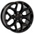 Gloss Black 20" Snowflake Wheels with Falken A/T Tires for Chevy Silverado, Tahoe, Suburban - New Set of 4