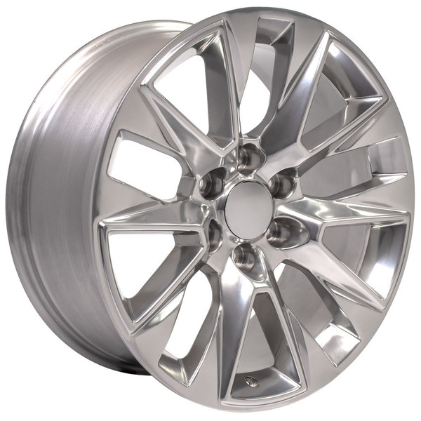 Polished 20" Next Gen LTZ Wheels for GMC Sierra, Yukon, Denali - New Set of 4