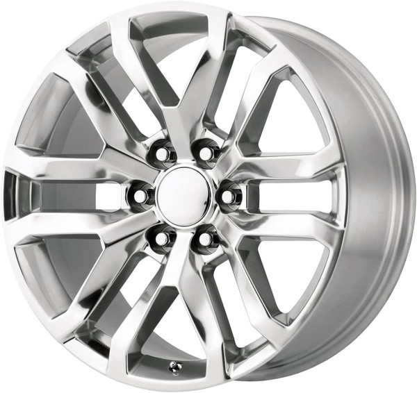 Polished 20" New Style Honeycomb Wheels for Chevy Silverado, Tahoe, Suburban - New Set of 4