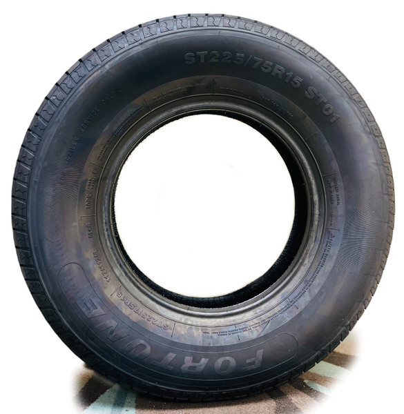 One New 225/75R15 Load Range E, 10 PLY Trailer Tire