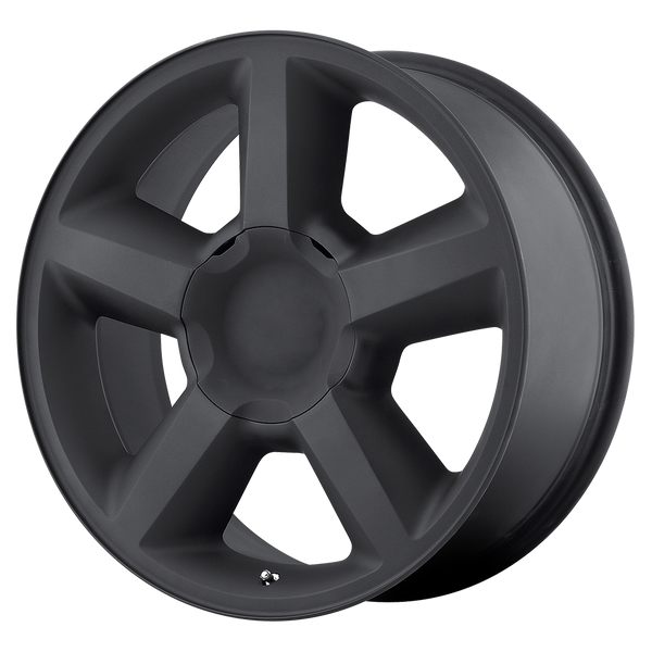 Satin Black 20" Old Style LTZ Wheels for Chevy Silverado, Tahoe, Suburban - New Set of 4