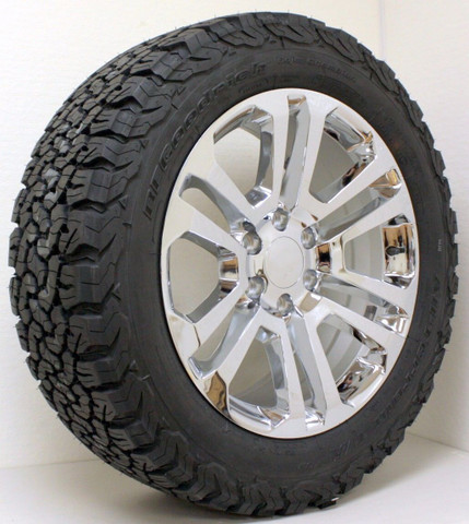 ko  Chevy Split Spoke Chrome 20