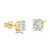 One Carat diamond stud earrings IGI certified G-H colour VS clartiy