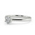 Engagement rings for her white gold diamond solitaire with a premium 1/4 carat natural diamond