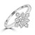 The Belissima Collection Rings Womens 0.64ct Diamond Ring, 7-Stone Large Diamonds, GH Colour, VS Clarity, Unique One-Off Piece