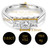 Bellissima 3 Stone Diamond Ring - 0.63ct H VS2, 18ct White Gold