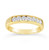 Eternity Rings For Womens Finger Sizes In Yellow Gold With Premium Quality Diamonds