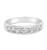 White Gold Diamond Eternity Ring Premium Quality