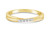 Diamond Ring For Women - Eternity Style Yellow Gold Ring