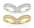 Eternity Ring - Diamond Set Wishbone Style Available As A Yellow Gold Or White Ladies Band