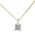 Diamond Solitaire Pendant Yellow Gold Si Quality