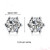 Diamond Solitaire Earrings Studs For Women Set In Platinum (Platinum, 0.50)