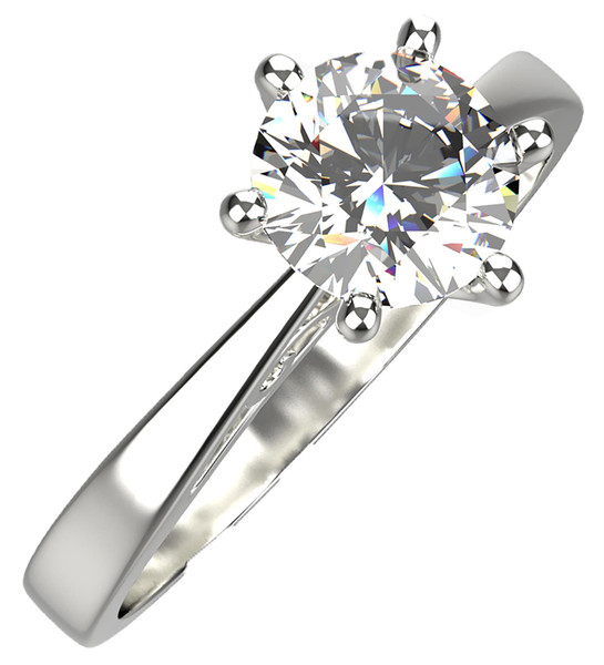 Platinum diamond 1/2 carat diamond solitaire ring. IGI labarotory certified diamond with sparkle and clarity complete with presentation box and sent with secure discrete delivery.