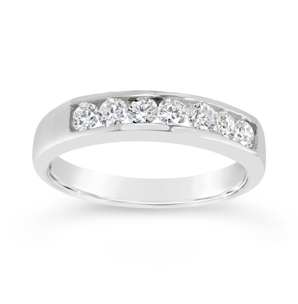 Eternity Rings For Womens Finger Sizes In White Gold With Premium Quality Diamonds