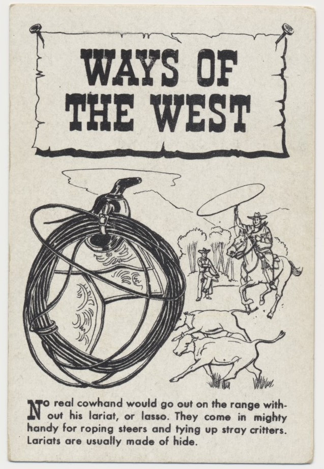 1950's Hopalong Cassidy D89-b Ways of the West  #*sku37723