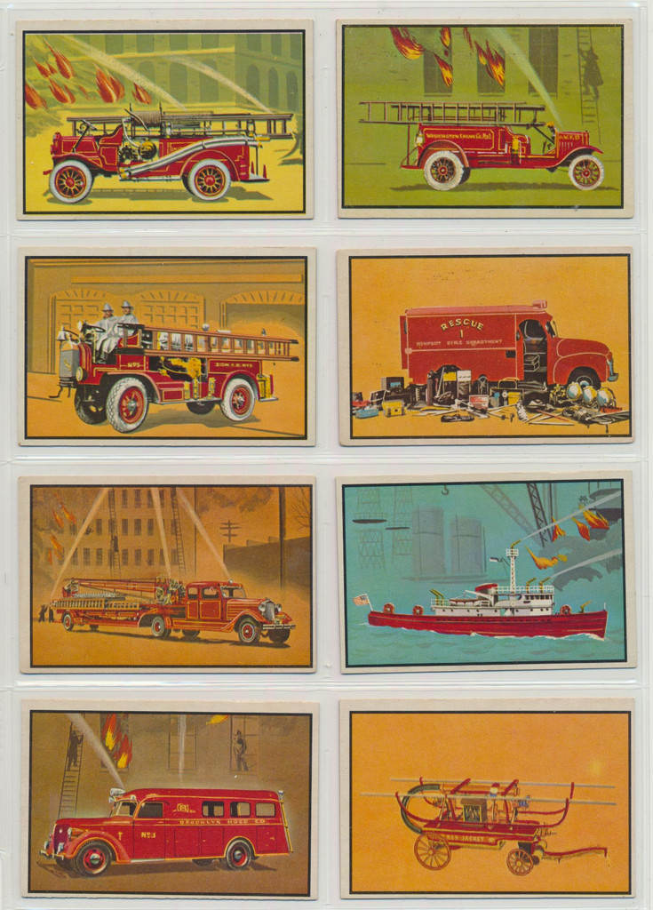 1953 Bowman Firefighter Set 64   #*sku2441